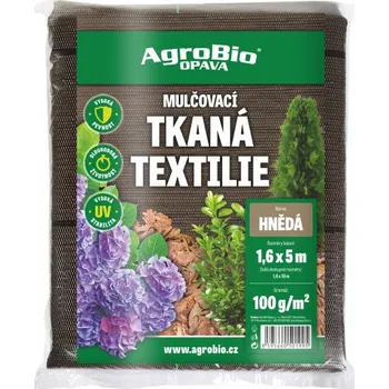 Mulčovací textilie Hnědá tkaná textilie 100 g/m2