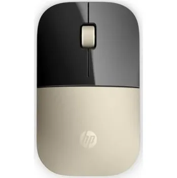 Myš HP Z3700/Cestovní/Optická/1 200 DPI/Bezdrátová USB/Zlatá