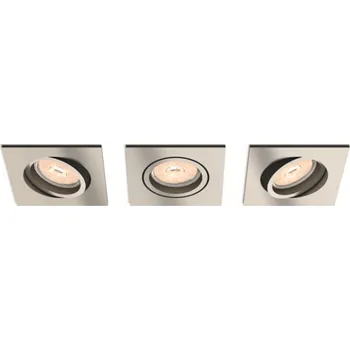 Bodové svítidlo Massive Philips 50403/17/PN Donegal Vestavné bodové svítidlo 230V + 3 roky záruka ZDARMA!