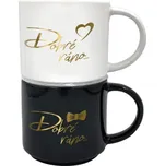 Hrnečky pro páry v černé a bílé barvě…