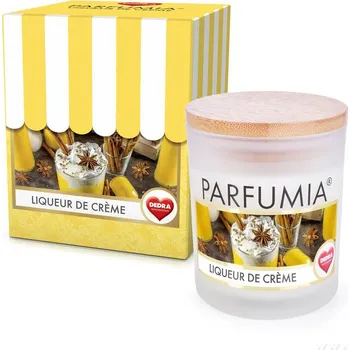 Svíčka Sójová vonná EKO svíce PARFUMIA® vůně vaječný likér, LIQUEUR DE CRÈME 250 ml