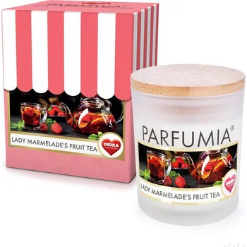 Svíčka Sójová vonná EKO svíce PARFUMIA® pečený čaj, LADY MARMELADE’S FRUIT TEA 250 ml