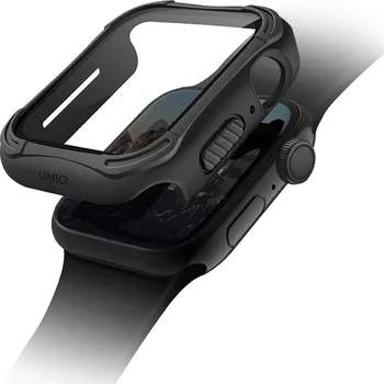 Příslušenství k chytrým hodinkám Uniq Torres pro Apple Watch 40 mm ochranný kryt Midnight Black UNIQ-40MM-TORBLK