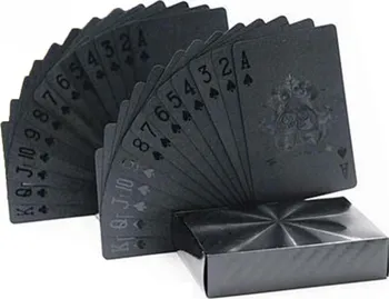 Pokerová karta KiK KX7860 plastové pokerové karty černé
