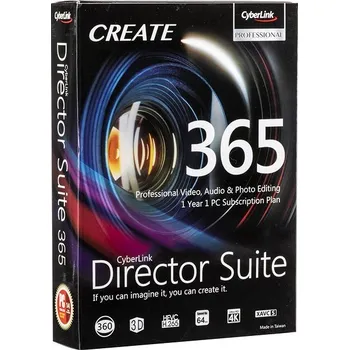 Software Cyberlink Director Suite 365 na 12 měsíců (elektronická licence)