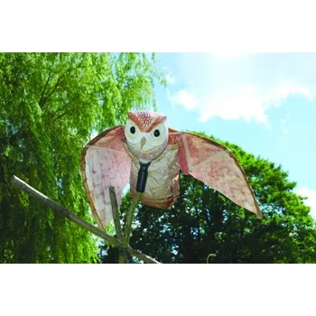 Odpuzovač zvířat Maketa sova pálená v letu
