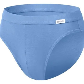 Pánské spodní prádlo Pánské slipy Authentic 093 3-5XL Modrá 5XL