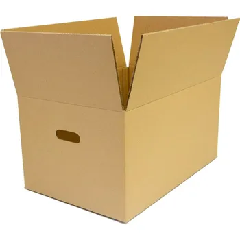 Karton Pevná pětivrstvá kartonová krabice na STĚHOVÁNÍ 58 x 38 x 29 cm - 5VVL (balení 10 ks) (Jednotková cena 57,00 Kč)