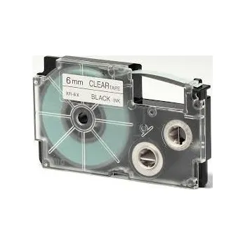 Pásek do tiskárny Kompatibilní páska s Casio XR-6X1, 6mm x 8m