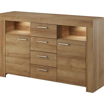 Komoda Piaski Sky SK 155 dub riviera