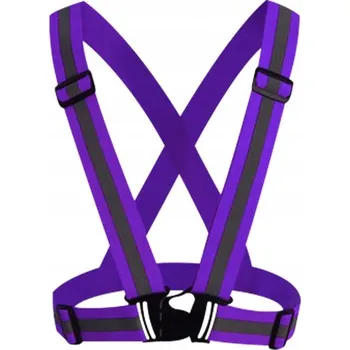 Postroj pro psa Reflefní postroj fialový (nemusíte mít hned vestu, aby jste byli vidět)