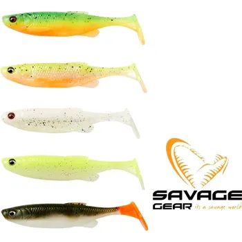 Umělá nástraha Nástrahy Savage Gear Fat Minnow T-Tail 13 cm/20 g Darkwater Mix - 5 ks