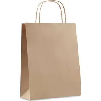 Malá dárková taška Paper tone s, béžová