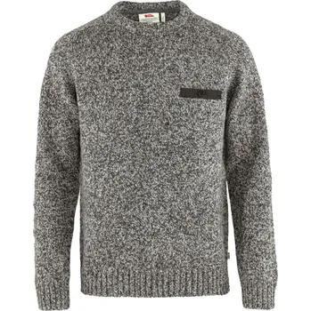 Pánské oblečení Svetr Fjällräven Lada Round-neck Sweater M Grey - L + doprava zdarma