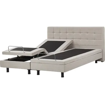 Postel Beliani Duke 180 x 200 cm béžová