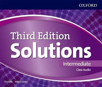 Anglický jazyk Solutions: Third Edition: Intermediate: Class Audio - Paul A. Davies, Tim Falla [4CD]