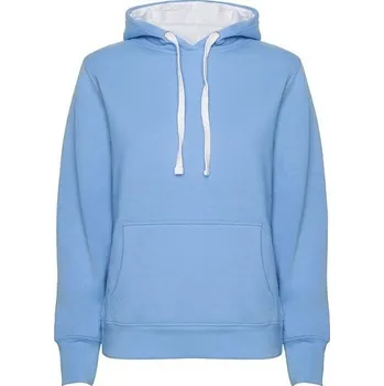 Dámská mikina ROLY Mikina URBAN dámská E1068-1001-L L Modrá nebesky/bílá