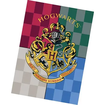 Dětská deka Dětská fleecová deka 140x100 cm - Harry Potter / Hogwarts