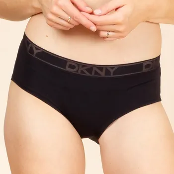 Kalhotky DKNY - Cotton table top kalhotky šortky black XL DK8823