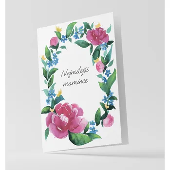 Přání - Šípková růže Nejmilejší mamince