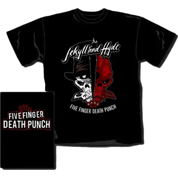 Pánské tričko triko Five Finger Death Punch - Jekyl And Hyde