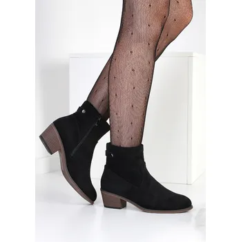 Dámská zimní obuv CAMO Semišové kotníkové boty 2404-1B Velikost: 38