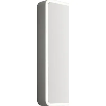 Koupelnový nábytek Zrcadlová skříňka s osvětlením Focco 60 x 70 cm matně šedá LED IP 44