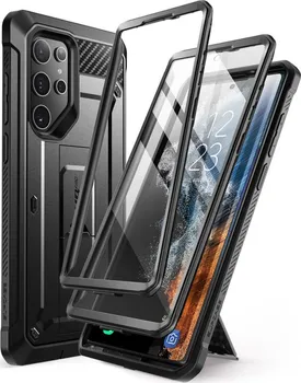 Pouzdro na mobilní telefon Supcase Unicorn Beetle Pro 2-Set pro Samsung Galaxy S22 Ultra černé