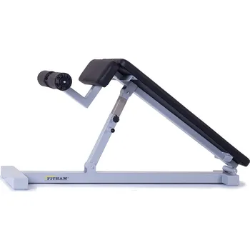 Posilovací lavice FITHAM Lavice břicho šikmá - polohovací