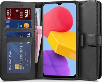 Pouzdro na mobilní telefon Tech Protect Wallet pro Samsung Galaxy M13 černé