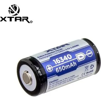 Článková baterie Xtar 16340 650mAh Li-Ion