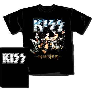 Pánské tričko triko Kiss - Monster