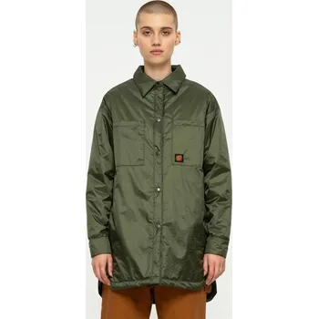 Dámská větrovka SANTA CRUZ bunda - Classic Dot Padded Overshirt Jade (JADE) velikost: 6