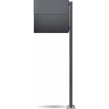 Poštovní schránka Radius design cologne Schránka na dopisy RADIUS DESIGN (LETTERMANN XXL 2 STANDING anthracite 568G) antracit