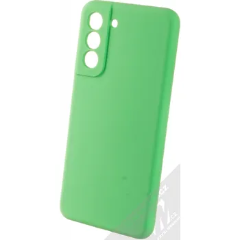 Pouzdro na mobilní telefon 1Mcz Silicone Skinny ochranný kryt pro Samsung Galaxy S21 FE mátově zelená (mint green)