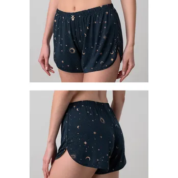 Dámské oblečení Vamp - Pohodlné dámské šortky - Celeste 17805 - Vamp blue XL