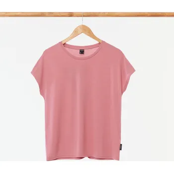 Dámské tričko Outhorn HOL21-TSD611A DARK PINK Dámské tričko US M