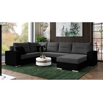 Sedací souprava Falco Sedací souprava Bravo Uni šedá/Eko černá