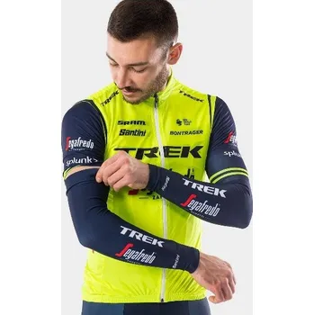 Cyklistické návleky Návleky na ruce TREK-Segafredo 2020 tm. modrá - M/L