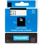 Kompatibilní páska 45810 (Bílý tisk/průsvitný podklad)