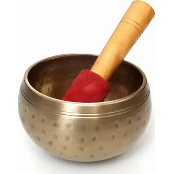 Recenze Meditační tibetská mísa 10 cm zlatá