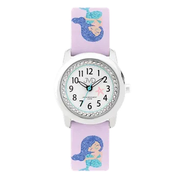Hodinky JVD Dětské dívčí náramkové hodinky s mořskou pannou JVD J7210.3 ( )