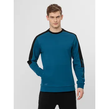 Pánská mikina 4F H4L22-BLM011 TEAL Pánská mikina US XXL