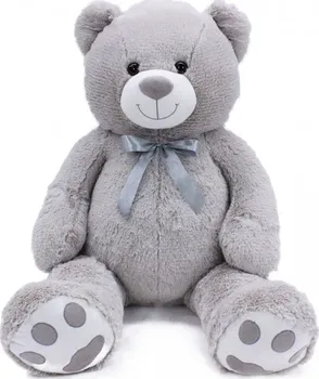 Plyšová hračka Rappa Medvěd Bruno 120 cm šedý