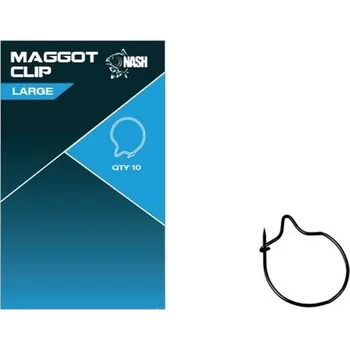 Návnadová surovina NASH - Klip na červy Maggot Clips Large