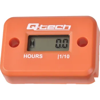 Elektroinstalace pro motocykl Měřič motohodin, Q-TECH (oranžový)