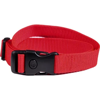 Obojek pro psa Dogtrace tkaný řemen červený