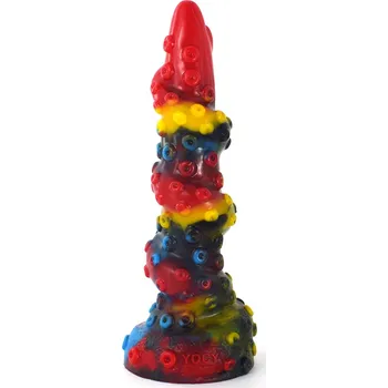 Dildo YOCY Dildo Chobotnice Barva: Červená