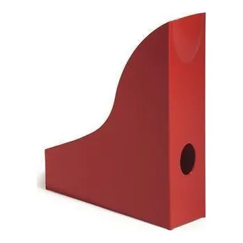 Archivační box Stojan na časopisy Basic, červená, plast, 73 mm, DURABLE