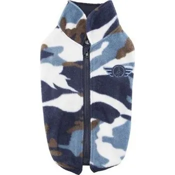 Obleček pro psa Puppia bunda Airman - modrá varianta S